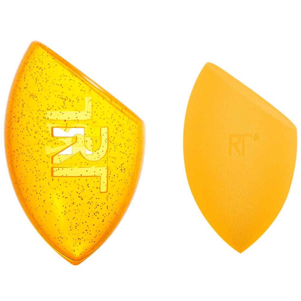 Реал Техникс Спонж для макияжа Miracle Complexion Sponge в футляре (Real Techniques, Night Brights) фото 2