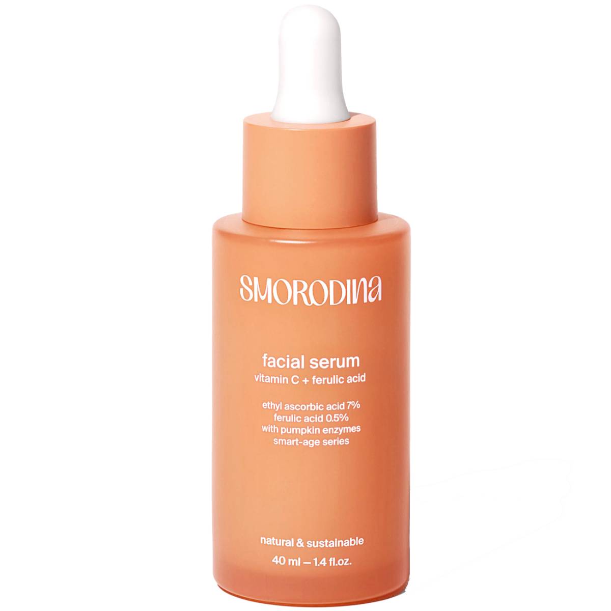Смородина Антивозрастная сыворотка с витамином С, энзимами и феруловой кислотой, 40 мл (SmoRodina, Smart-Age) фото 0
