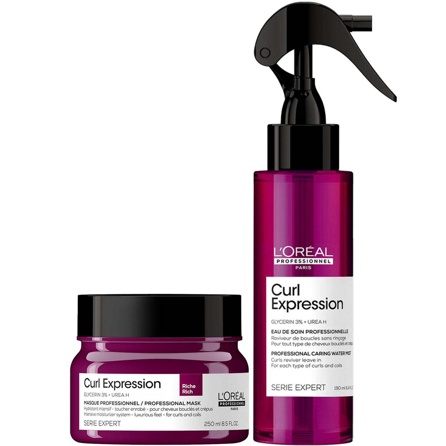 Лореаль Профессионель Программа Curl Expression дополнительный уход: маска 250 мл + спрей 190 мл (L'oreal Professionnel, Serie Expert) фото 5
