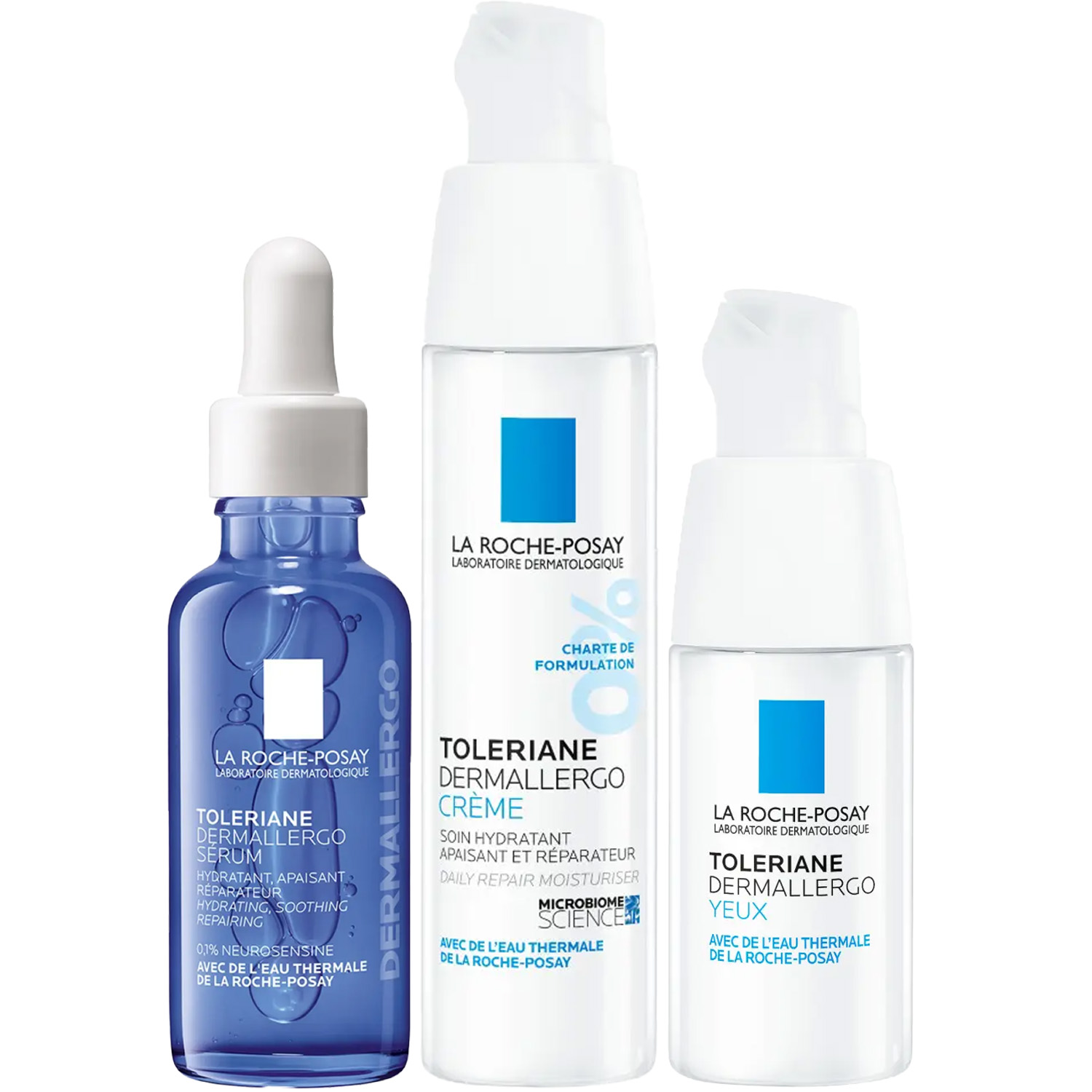 Ля Рош Позе Программа Toleriane основной и дополнительный уход: интенсив крем 40 мл + сыворотка 30 мл + крем для век 20 мл (La Roche-Posay, Toleriane) фото 5