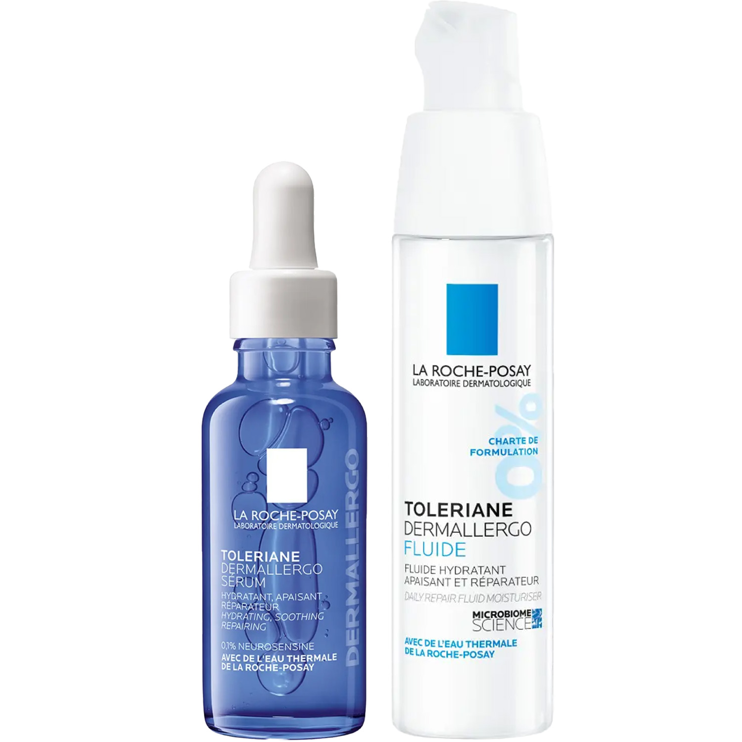 Ля Рош Позе Программа Toleriane основной и дополнительный уход: флюид 40 мл + сыворотка 30 мл (La Roche-Posay, Toleriane) фото 5