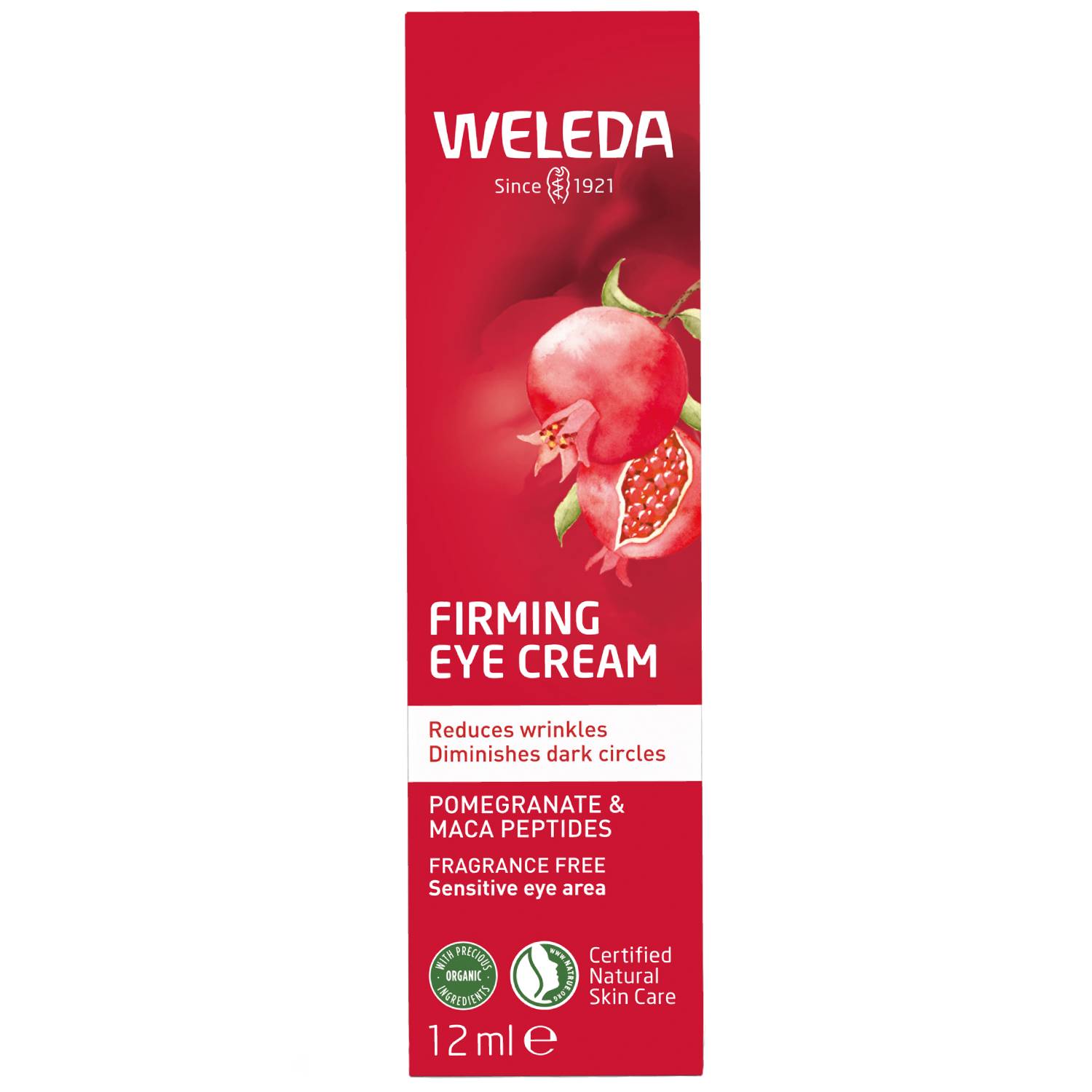 Веледа Укрепляющий крем-лифтинг для контура глаз, 12 мл (Weleda, Гранатовая линия) фото 2