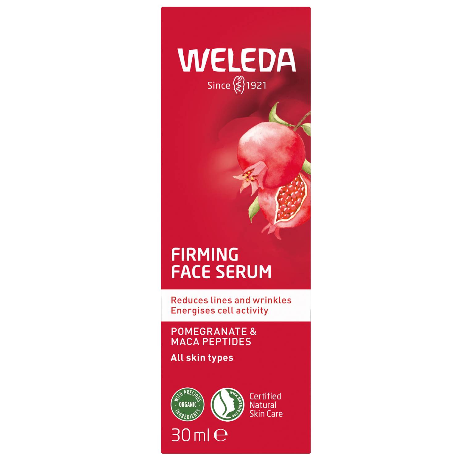 Веледа Укрепляющая сыворотка-лифтинг для лица и области декольте, 30 мл (Weleda, Гранатовая линия) фото 2