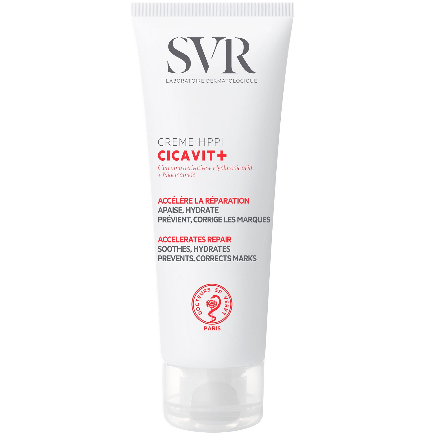СВР Успокаивающий крем HPPI для  разраженной и поврежденной кожи лица и тела, 40 мл (SVR, Cicavit+) фото 0