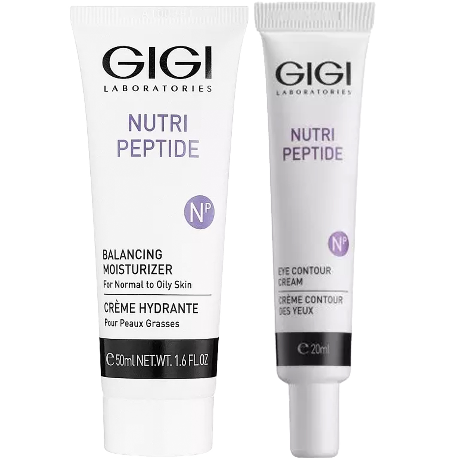 ДжиДжи Программа Nutri-Peptide основной + дополнительный уход: крем норм/жирн кожа 50 мл + крем для век 20 мл (GiGi, Nutri-Peptide) фото 5