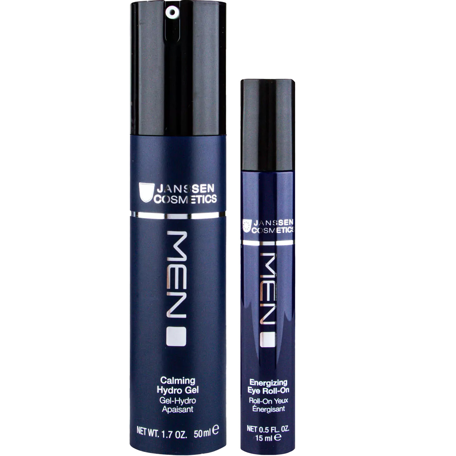  Програма Men основной и дополнительный уход: крем-гель 50 мл + экспресс-средство для век 15 мл (Janssen , Men) фото 2