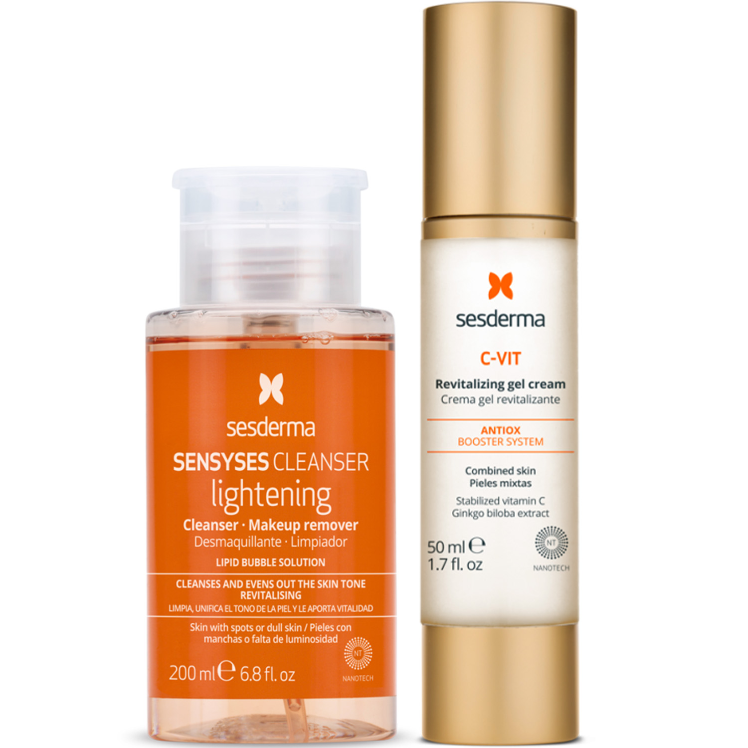 Сесдерма Программа C-Vit очищение и основной уход: лосьон 200 мл + крем-гель 50 мл (Sesderma, C-Vit) фото 5