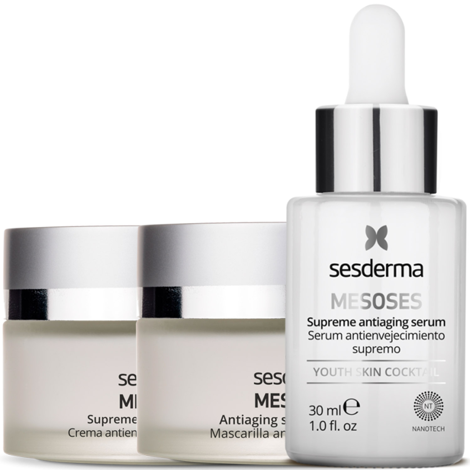 Сесдерма Программа Mesoses основной и дополнительный уход: крем 50 мл + сыворотка 30 мл + маска 50 мл (Sesderma, Mesoses) фото 5