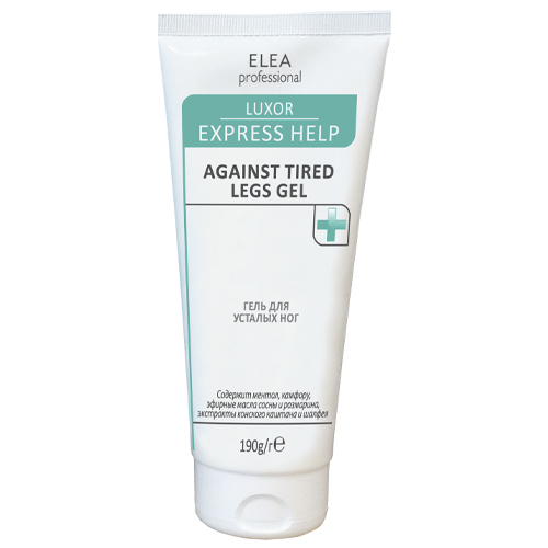 ELEA PROFESSIONAL Гель для уставших ног 190 мл (ELEA PROFESSIONAL, Luxor Express Help)
