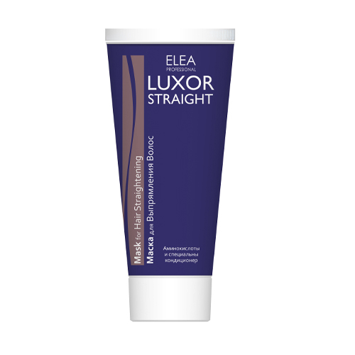 Маска для выпрямления волос luxor straight