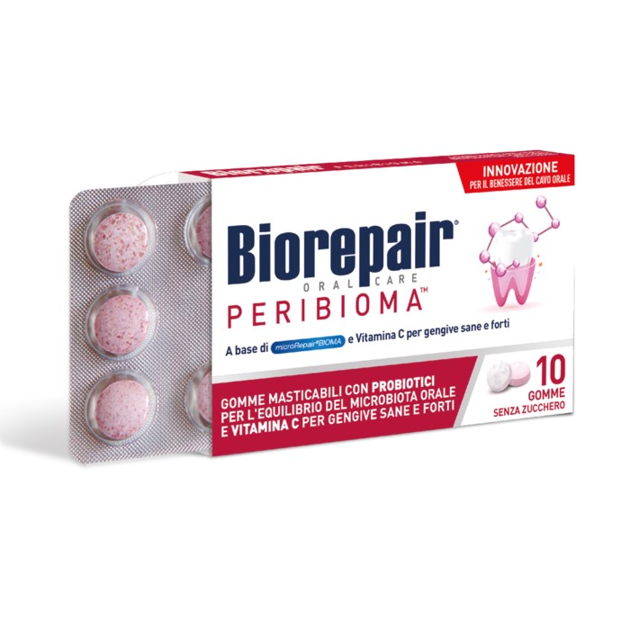 

Biorepair Жевательная резинка №10 (Biorepair, Peribioma), Peribioma
