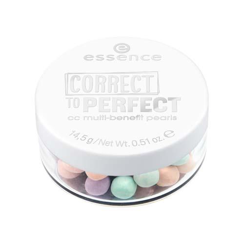 Пудра в шариках correct to perfect cc multibenefit pearls (Essence, Лицо)