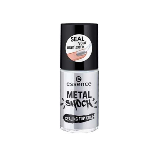 Закрепляющее верхнее покрытие Metal shock sealing top coat (Essence, Ногти)