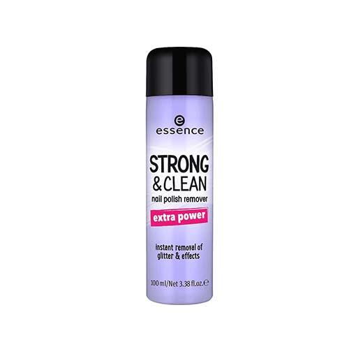 Эссенс Жидкость для снятия лака Strong & clean nail polish remover 02, 100 мл (Essence, Ногти) фото 0