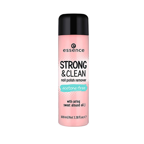Эссенс Жидкость для снятия лака Strong & clean nail polish remover 01, 100 мл (Essence, Ногти) фото 0