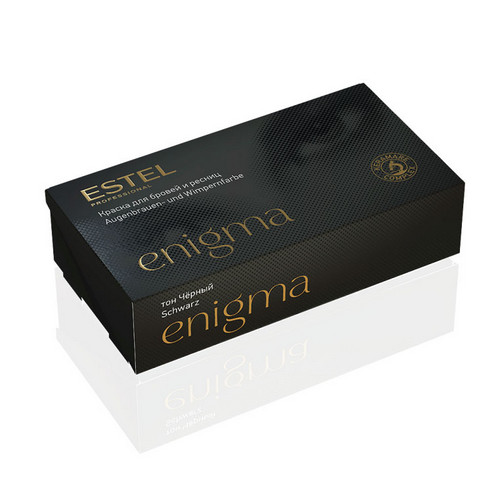 Estel Краска для бровей и ресниц, 1 шт (Estel, Enigma) осветляющий крем для бровей estel professional enigma 1 шт