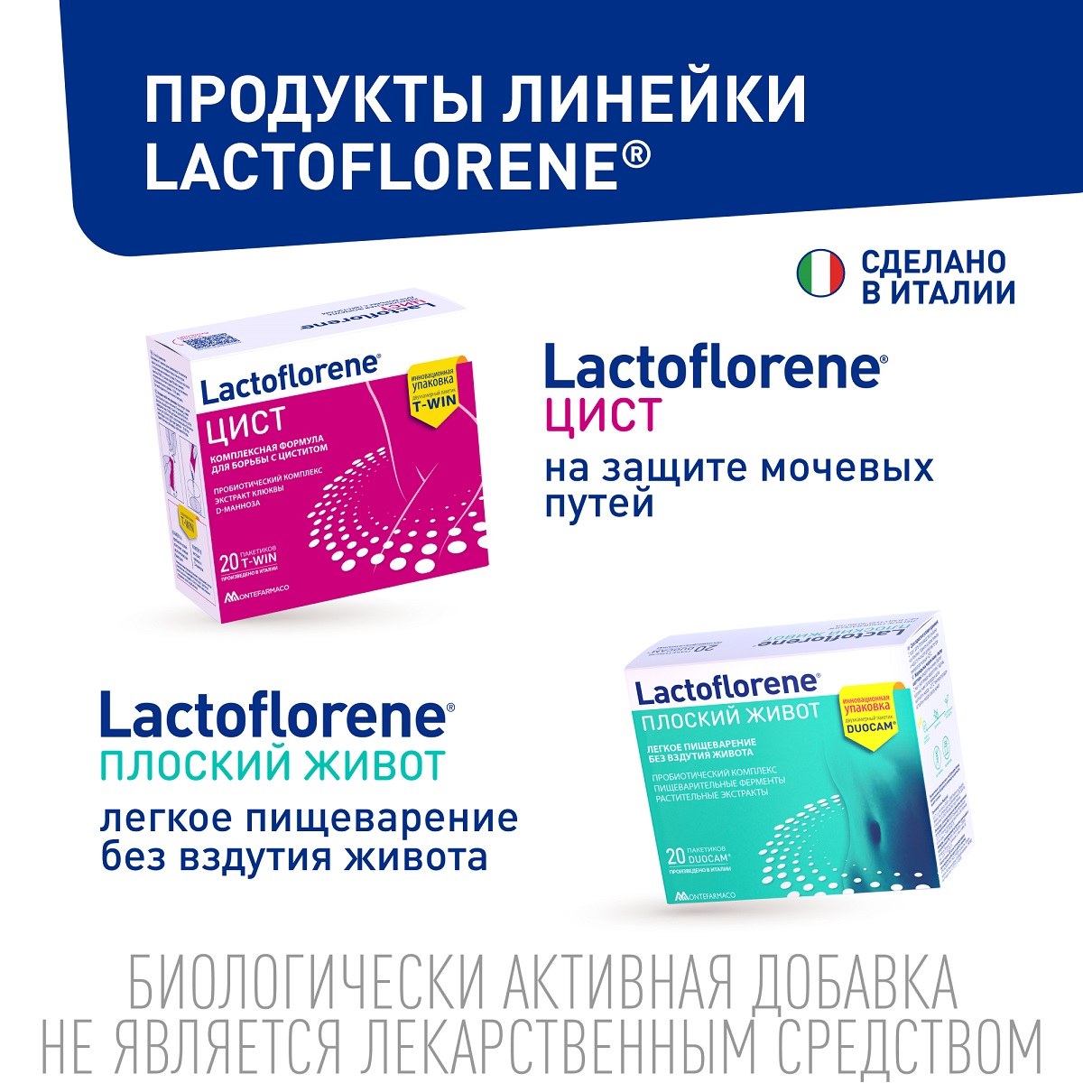 Лактофлорене Биологически активная добавка 