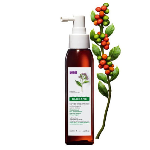 Клоран Концентрат укрепляющий с комплексом хинина и кофеина 125 мл (Klorane, Thinning Hair) фото 4