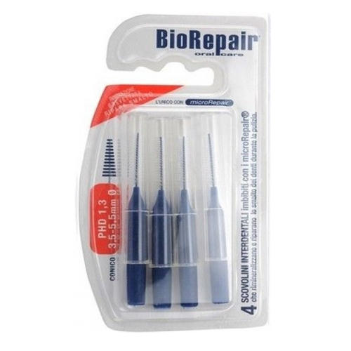 Interdental Brushes Межзубные ершики конической формы 3,55,5 мм, 4 шт (Biorepair, Межзубные ершики)