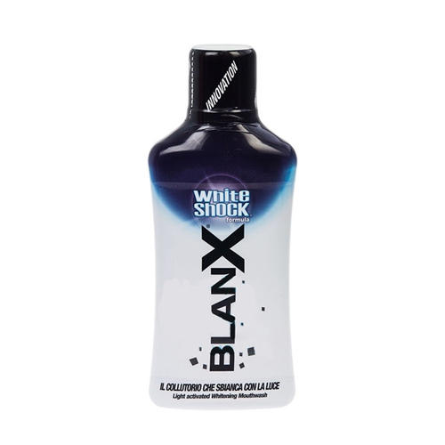 Blanx Ополаскиватель Голубая Формула White Shock Blue 500 мл (Blanx, Специальный уход Blanx)