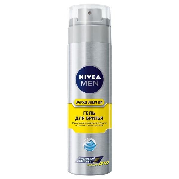 Нивеа Гель для бритья Заряд Энергии 200 мл (Nivea, Для мужчин) фото 0