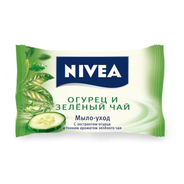 Нивеа Мыло-уход Огурец и зелёный чай, 90 гр (Nivea, Уход за телом) фото 0