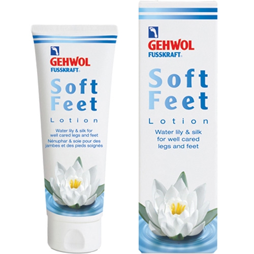 Gehwol Лосьон Водяная лилия и шелк, 125 мл (Gehwol, Серия Фусскрафт) gehwol fusskraft soft feet lotion увлажняющий лосьон водяная лилия 125 мл