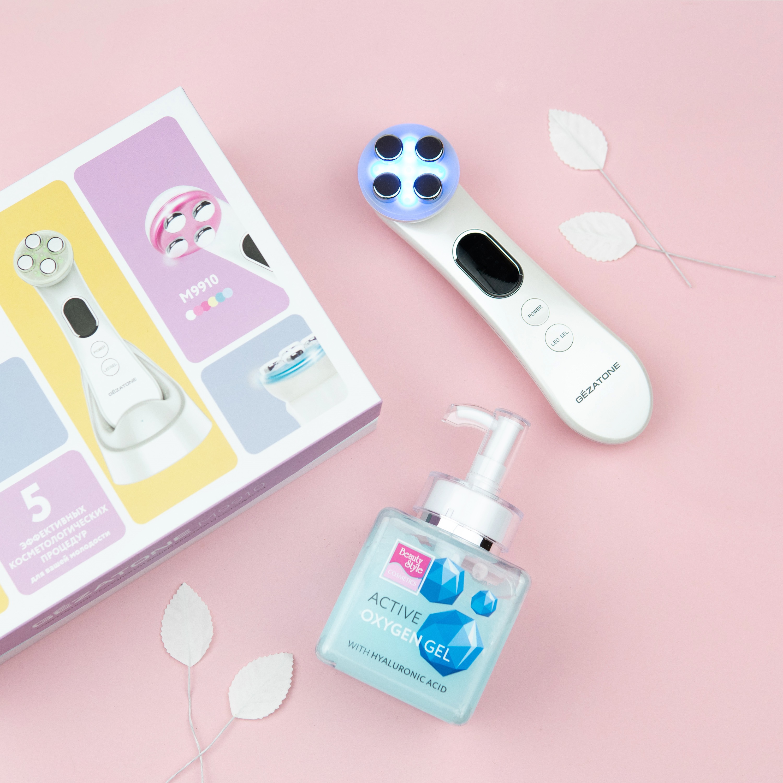 Жезатон Массажер «Мезотерапия лица без иглы» m9910 (Gezatone, Массажеры для лица) фото 12