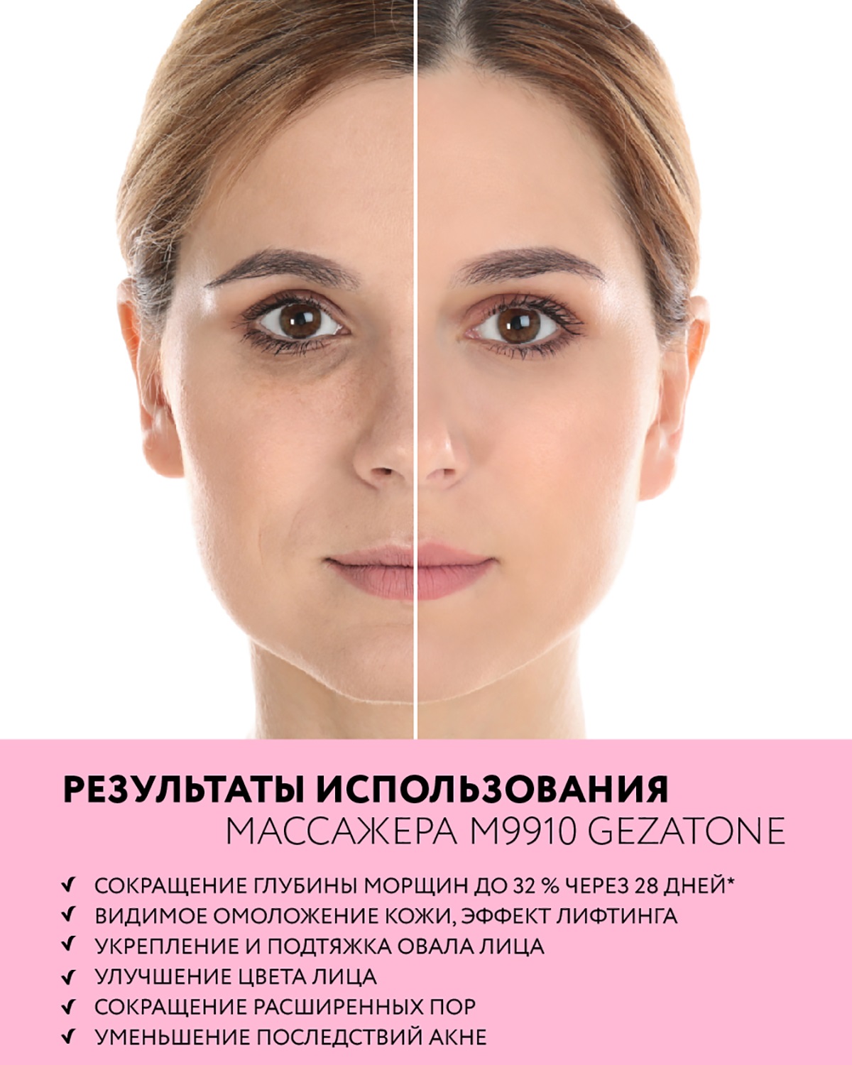 Жезатон Массажер «Мезотерапия лица без иглы» m9910 (Gezatone, Массажеры для лица) фото 15