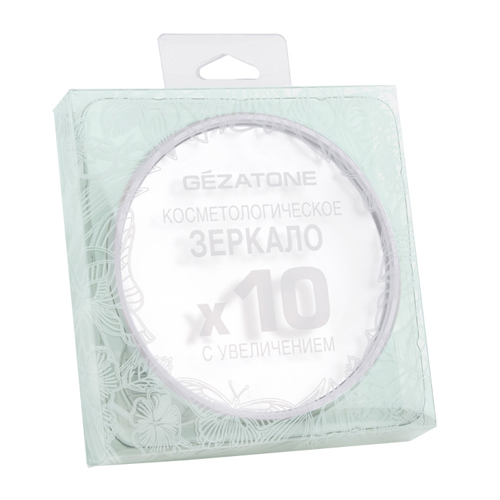 Жезатон Косметическое зеркало с 10ти-кратным увеличением LM202 (Gezatone, Косметические зеркала) Жезатон Косметическое зеркало с 10ти-кратным увеличением LM202 (Gezatone, Косметические зеркала) фото 2