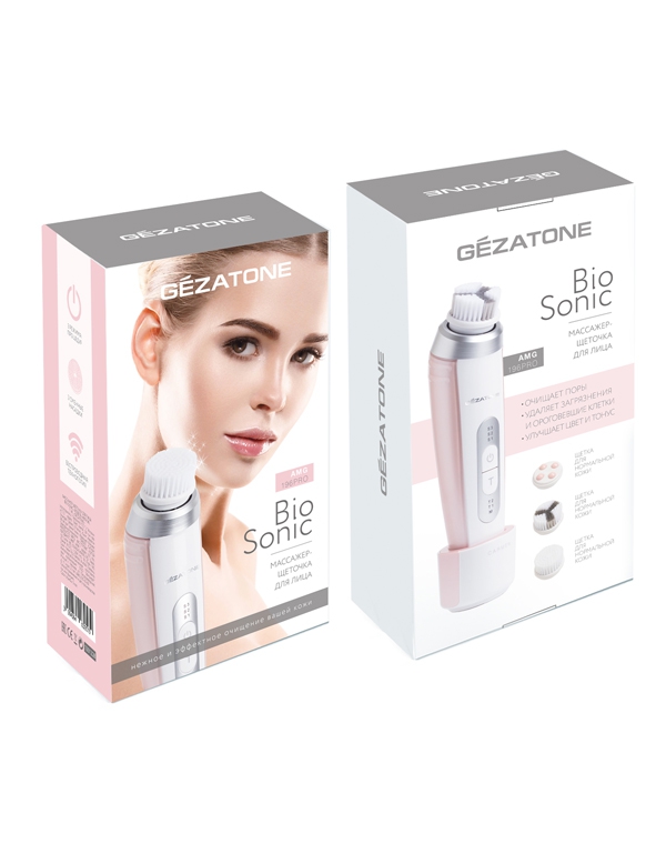 Жезатон Массажер-щеточка для лица Bio Sonic (Gezatone, Массажеры для лица) фото 2