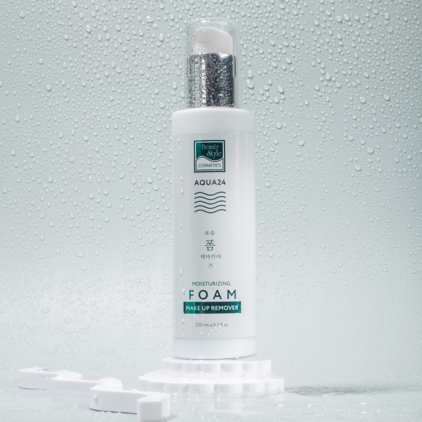 Бьюти Стайл Увлажняющая пенка для демакияжа Аква 24, 200 мл (Beauty Style, Aqua 24) фото 7