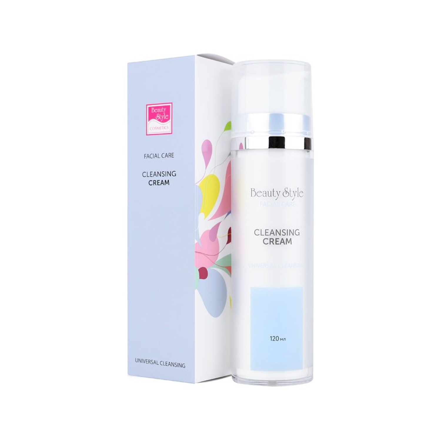 Бьюти Стайл Очищающие сливки Cleansing universal для всех типов кожи, 120 мл (Beauty Style, Чистка лица) фото 0