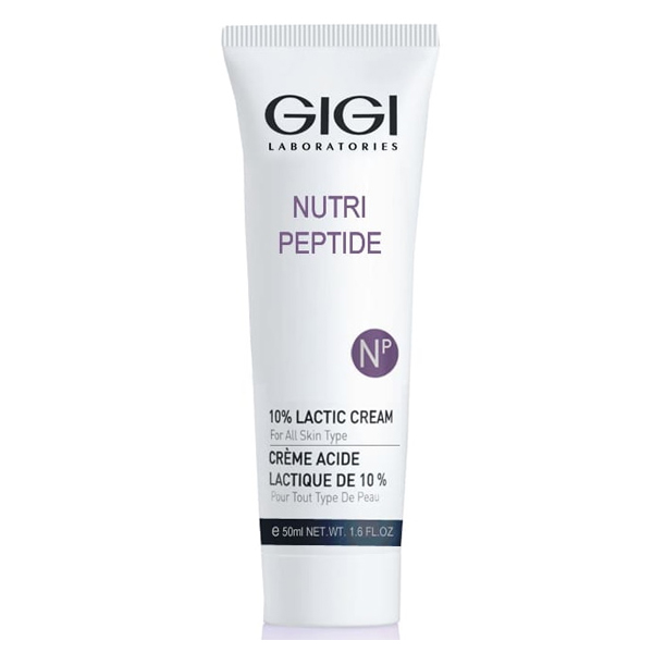 GiGi Крем с молочной кислотой Lactic Cream 10%, 50 мл (GiGi, Nutri-Peptide) крем для лица gigi крем пептидный увлажняющий с 10% молочной кислотой nutri peptide