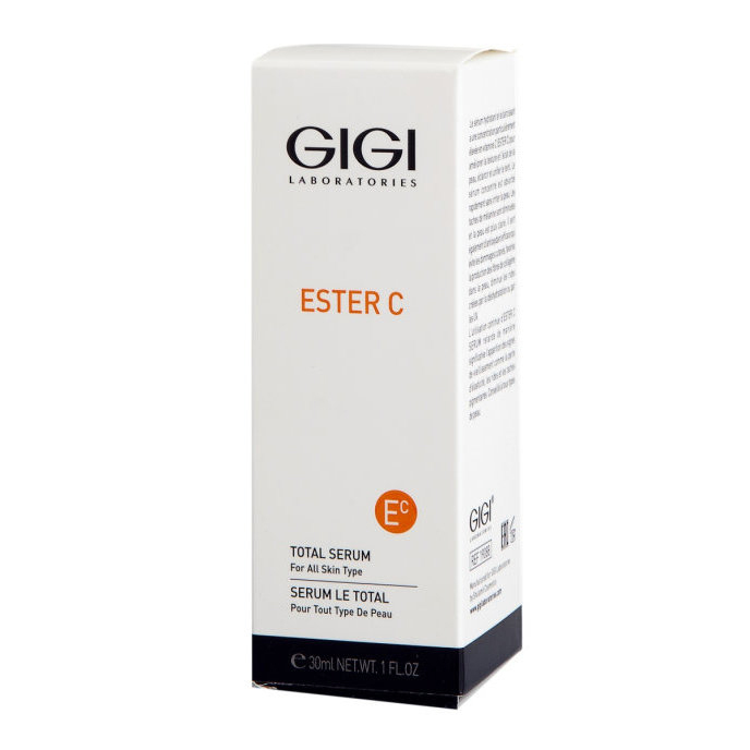 ДжиДжи Увлажняющая сыворотка с эффектом осветления Total Serum, 30 мл (GiGi, Ester C) фото 6