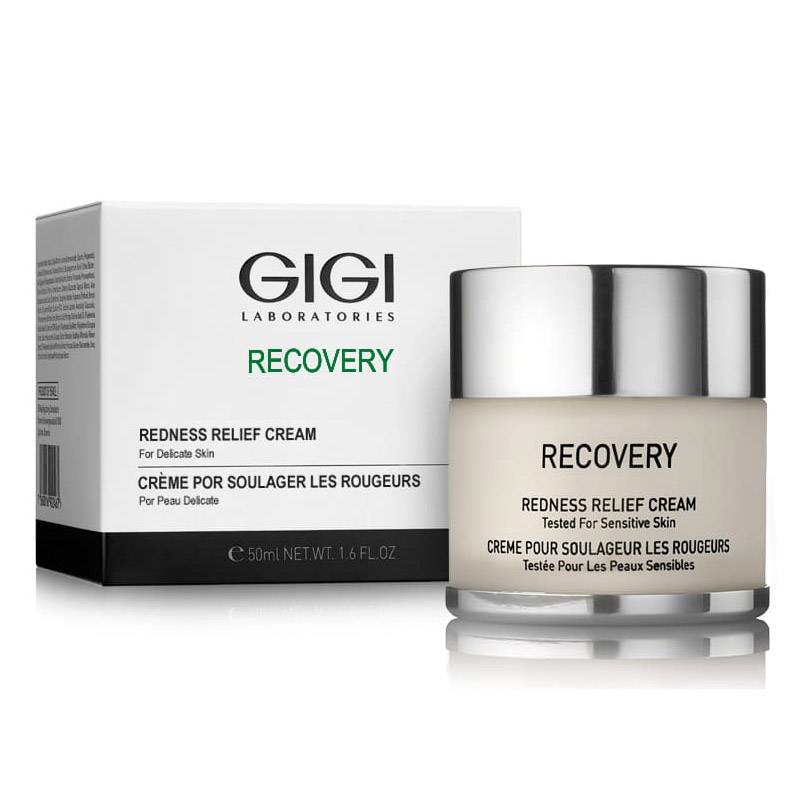 GiGi Крем успокаивающий от покраснений и отечности Redness Relief Cream For Delicate Skin, 50 мл (GiGi, Recovery)