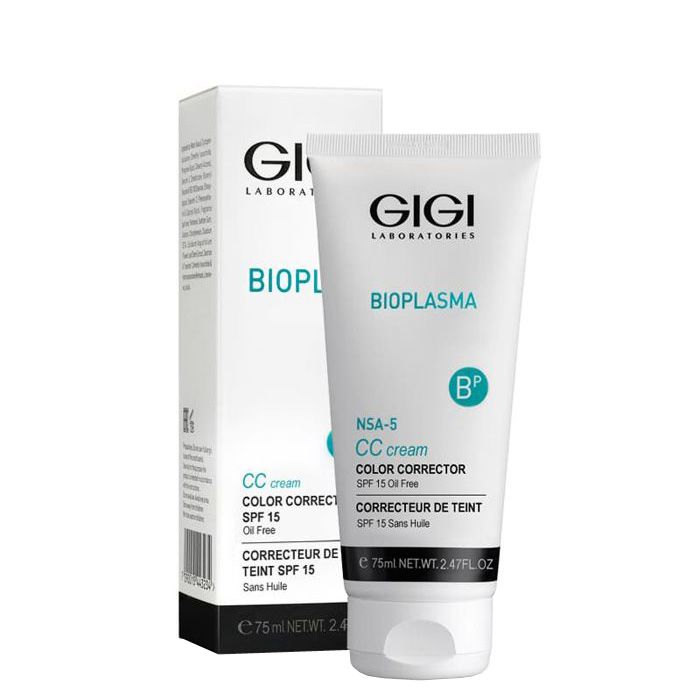 GIGI Крем для коррекции цвета кожи SPF 15 (CC Cream), 75 мл (GIGI, Bioplasma)