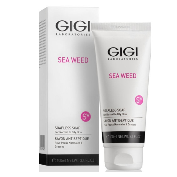 GiGi Мыло жидкое непенящееся Soapless Soap For Normal To Oily Skin, 100 мл (GiGi, Sea Weed) gigi жидкое безмыльное мыло sea weed soapless soap 100 мл 150 г