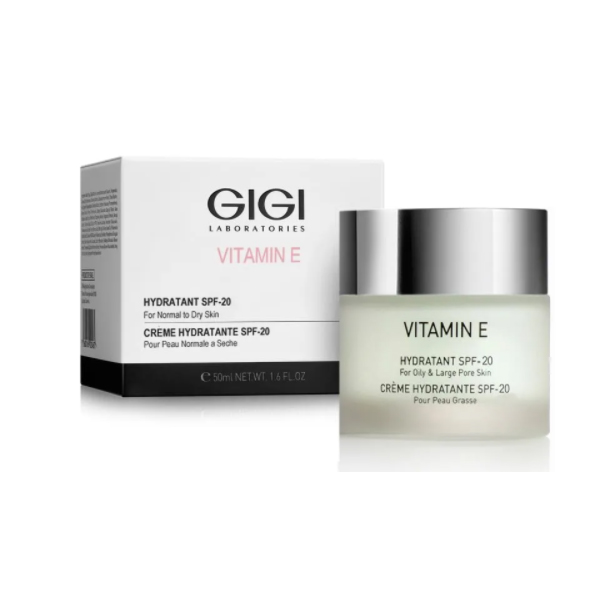 Купить GiGi Увлажняющий крем для нормальной и сухой кожи Hydratant SPF 20, 50 мл (GiGi, Vitamin E), Израиль