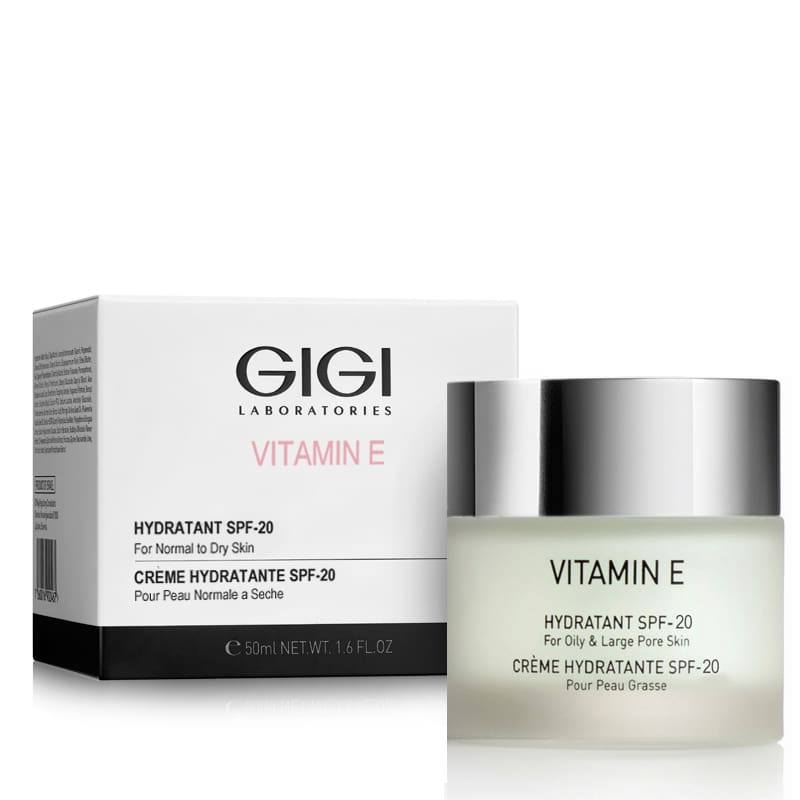 ДжиДжи Увлажняющий крем для жирной кожи Hydratant SPF 20, 50 мл (GiGi, Vitamin E) фото 0