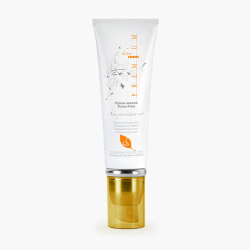 Премиум Крем-маска Acne free, 50 мл (Premium, Home Work) фото 0