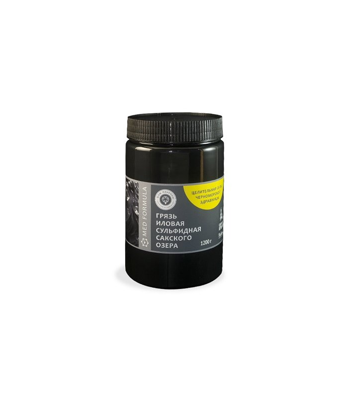  Грязь иловая сульфидная Сакского озера, 1200 г (Дом природы, MED formula) фото 0