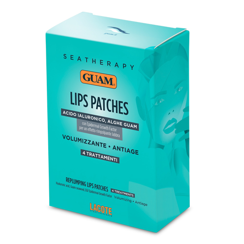 Гуам Патчи для увеличения объема губ Replumping Lips Patches, 4 шт (Guam, Seatherapy) фото 0