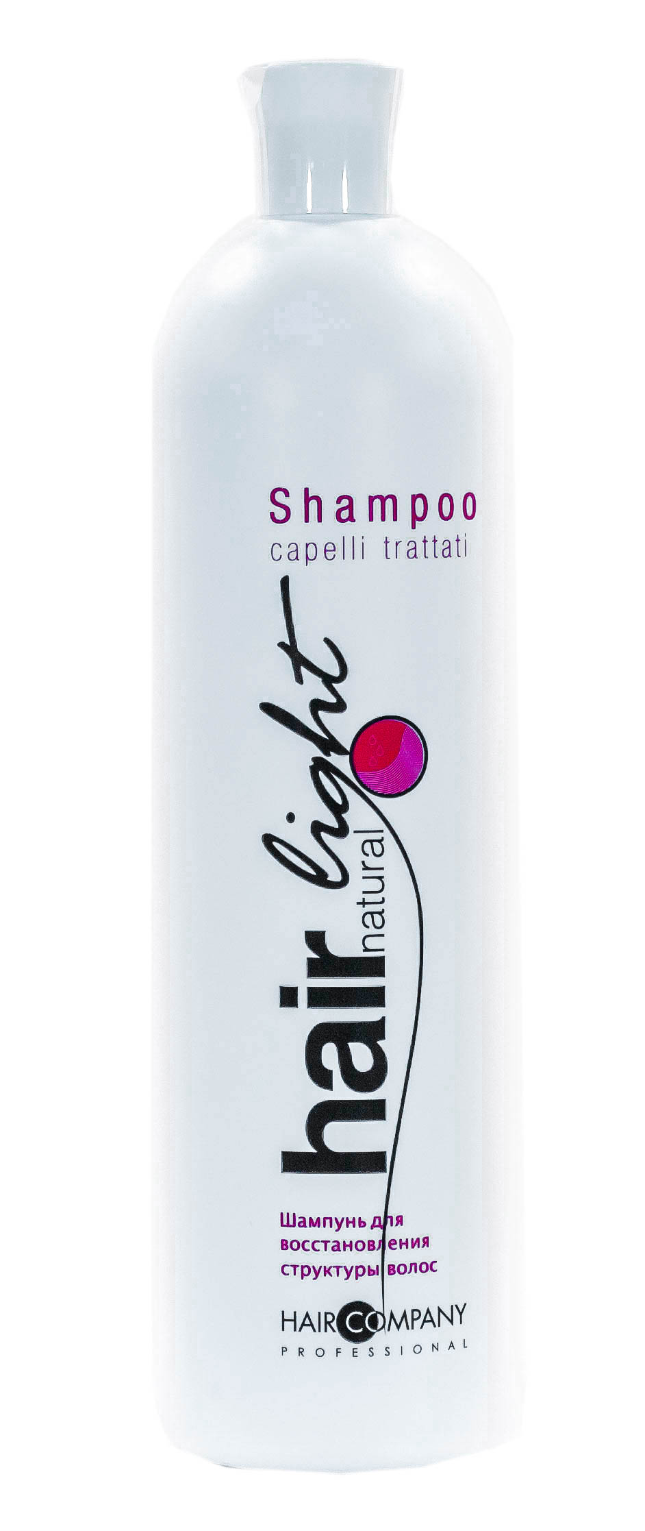 Хэир Компани Профешнл Шампунь для восстановления структуры волос Capelli Trattati, 1000 мл (Hair Company Professional, Hair Light) фото 0