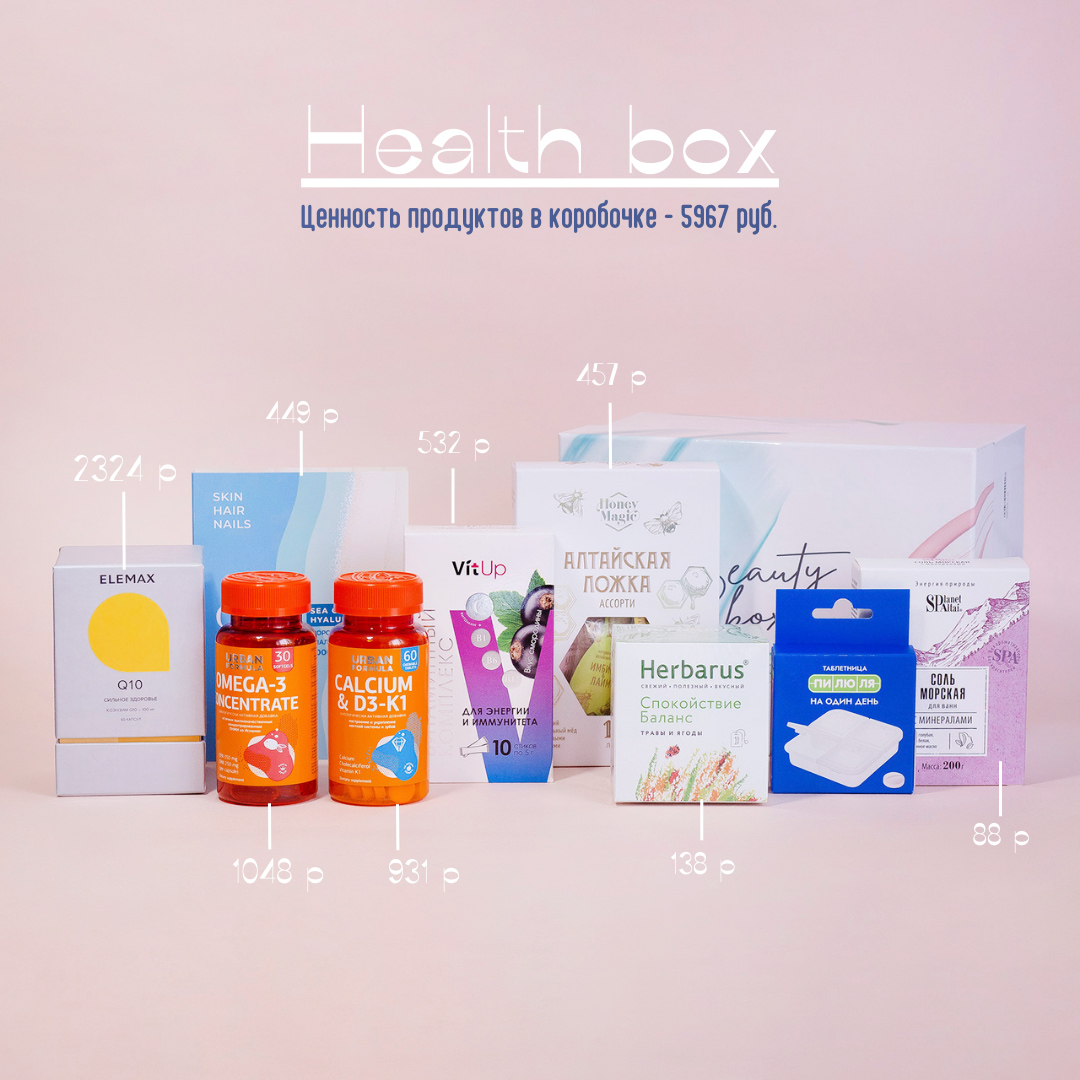 ФармаБьютиБокс Health Box 2023 (PharmaBeautyBox, Limit) фото 2