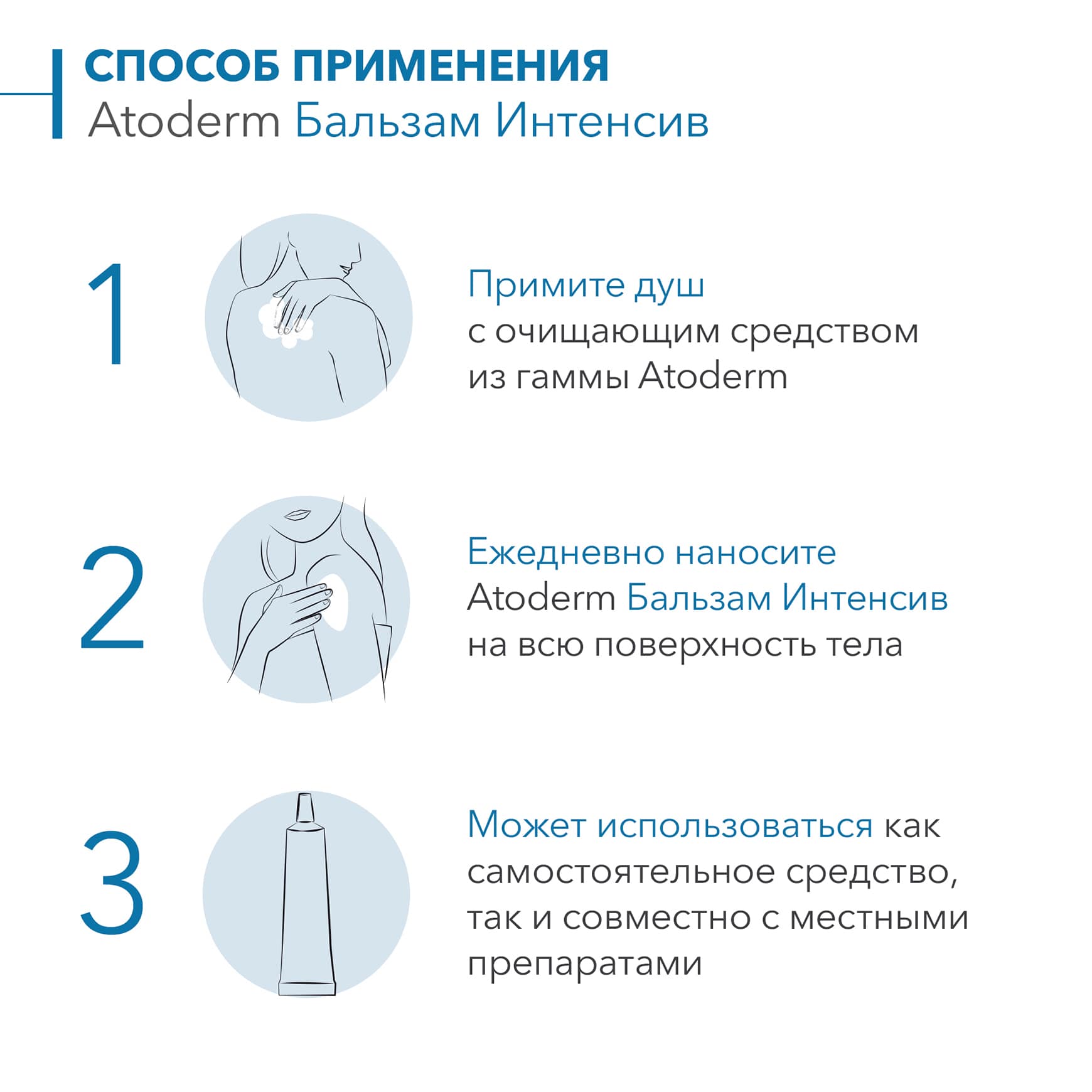 Биодерма Бальзам Intensive, 75 мл (Bioderma, Atoderm) фото 2