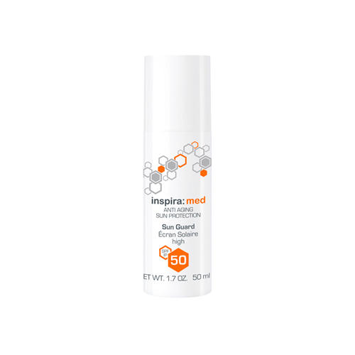 Inspira Cosmetics Солнцезащитная эмульсия Sun Guard SPF 50, 50 мл (Inspira Cosmetics, Sun Line)