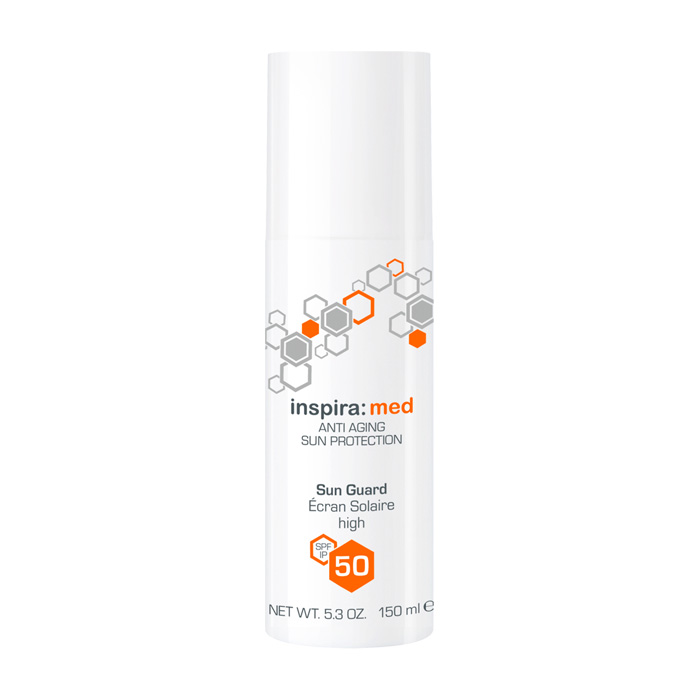 Инспира Косметикс Солнцезащитная эмульсия SPF 50, 150 мл (Inspira Cosmetics, Inspira Med) фото 0