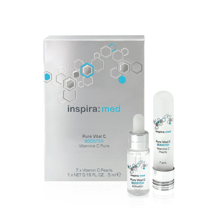 

Inspira Cosmetics Концентрат чистого Витамина C с активатором Pure Vital C Booster, 7 жемчужин + флакон 5 мл (Inspira Cosmetics, Inspira Med), Inspira Med