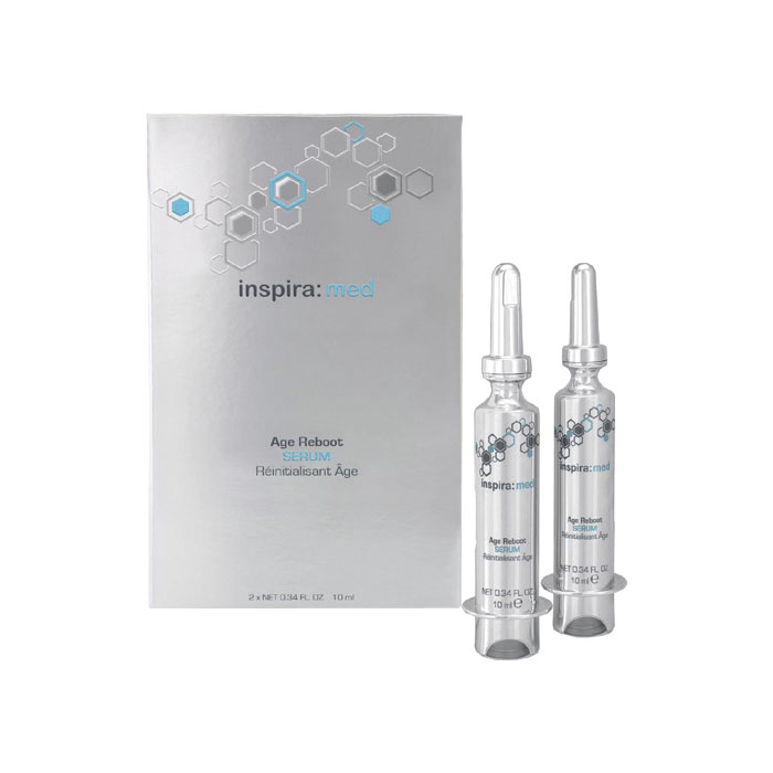 Инспира Косметикс Интенсивно омолаживающая сыворотка Age Reboot Serum, 2 x 10 мл (Inspira Cosmetics, Ampoules) фото 4
